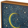 Never Stop Looking Up Celestial Box Sign