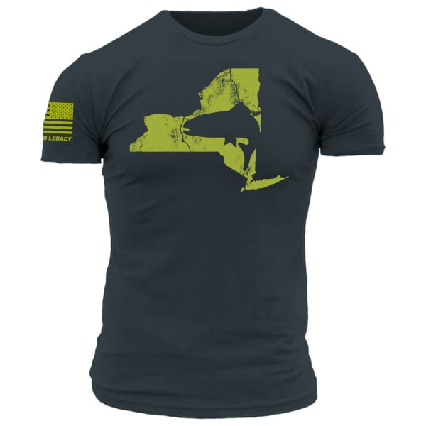 New York Fishing T Shirt - Mens Shirts
