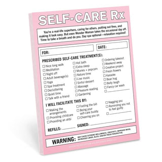 Nifty Notes - Self Care - Done