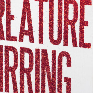 Not A Creature Was Stirring Box Sign 🎅🏼 - Holiday