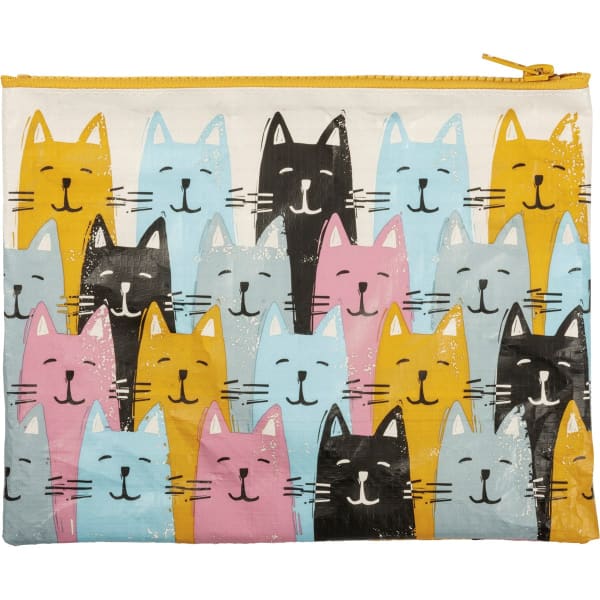 One Cat Away From Crazy Lady Pouch - Zipper