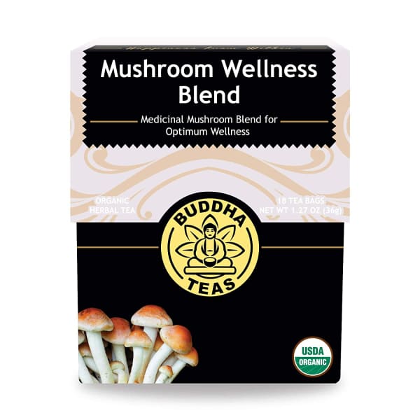 Organic Mushroom Wellness Blend Tea by Buddha