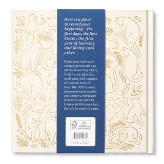 Our First Year Together | Cat Keepsake Journal - Books