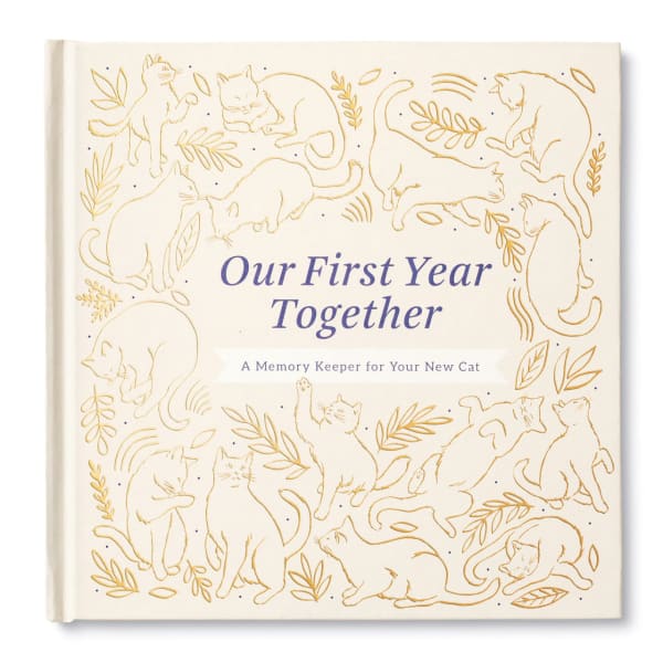 Our First Year Together | Cat Keepsake Journal - Books