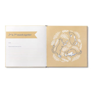 Our First Year Together | Cat Keepsake Journal - Books