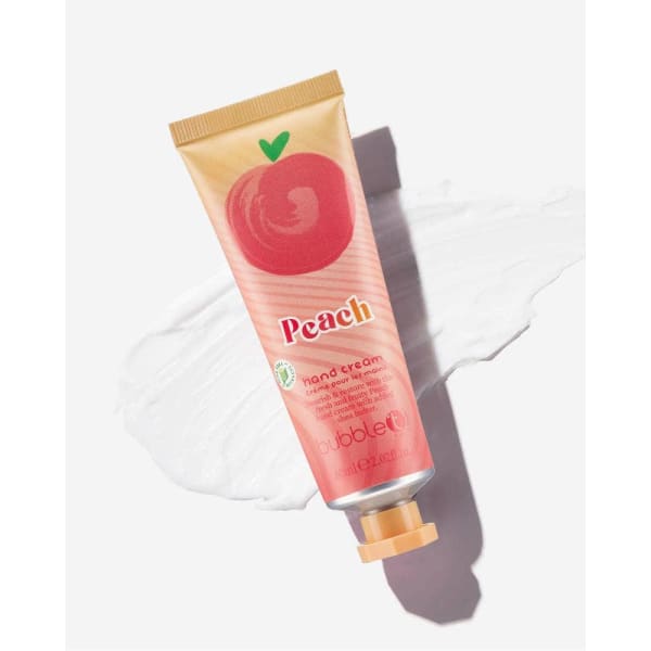 Peach Moisturizing Hand Cream with Shea Butter by Bubble T