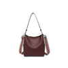 Penny Bucket Bag by Jen and Co. - Wine - Handbags