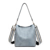 Penny Bucket Bag by Jen and Co. - Blue - Handbags