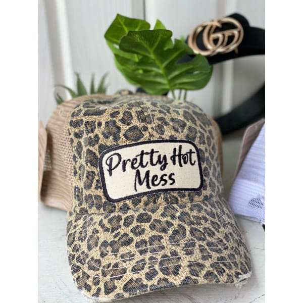 Pretty Hot Mess Trucker Hat - Hats