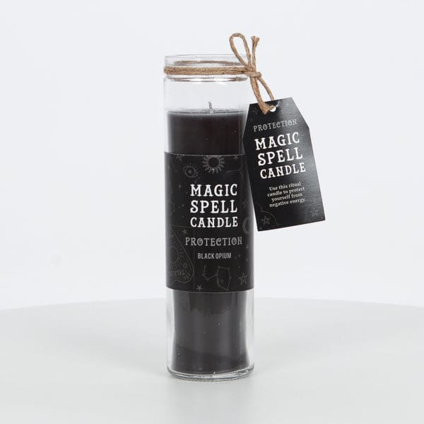 Protection Magic Spell Candle - Black Opium Gifts