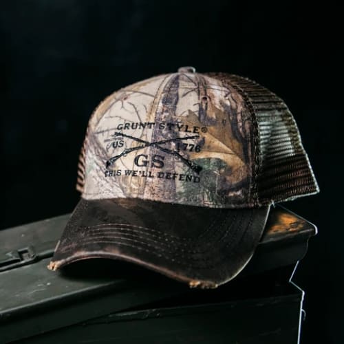 Realtree XTRA®GS Embroidered Logo Trucker Hat - Done