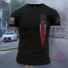 Red Line Flag T by Grunt Style - Mens Shirts