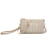 Riley Crossbody by Jen and Co. - Boho Herringbone Ivory -