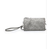 Riley Crossbody by Jen and Co. - Cheetah Silver - Handbags