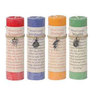 Ritual Pewter Pendant Candle - Candles