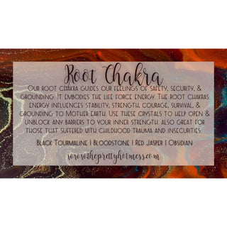 Root Chakra Healing Box - Crystals
