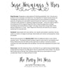 Rosemary Sage - Magical Tools