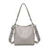 Penny Bucket Bag by Jen and Co. - Grey - Handbags