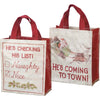 Santa’s Coming Daily Tote - Holiday