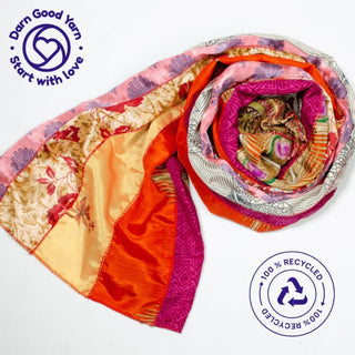 Sari Silk Scarf - Done
