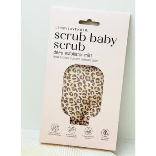Scrub Baby Deep Exfoliator Mitt |Lemon Lavender - Skin Care