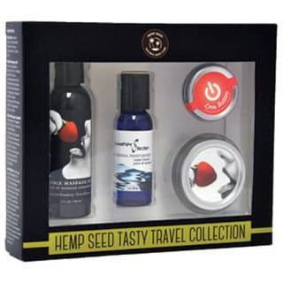 Sexy Time Gift Set - Strawberry - Hemp Infused