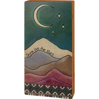 Shine Like the Stars - box sign