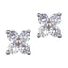 4 Crystal Star Stud Earrings