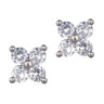 4 Crystal Star Stud Earrings