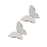 Silver Butterfly Stud Earrings