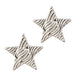 Silver Star Stud Earrings