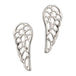 Silver Wing Stud Earrings
