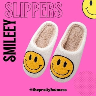 Smiley Face Slippers 😃 - Done