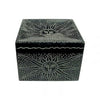 Soapstone Black Sun Box - trinket box