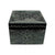 Soapstone Black Sun Box - trinket box