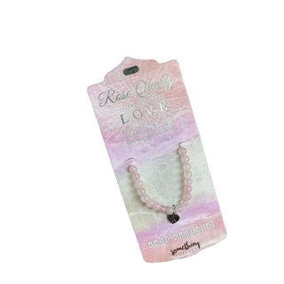 *Something Forever Crystal Bracelet - Rose Quartz - Done