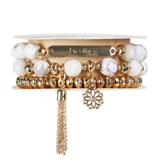 Soul Stacks Charm Bracelets - Enjoy the Journey- Blue Lapis