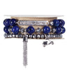 Soul Stacks Charm Bracelets - Breathe- White Howlite -