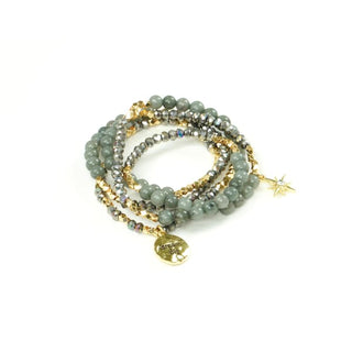 Soul Stacks Wrap Bracelet & Necklace - Dream Big Iolite