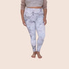 Smell the Roses High - Waisted Leggings by Mono B - 3XL