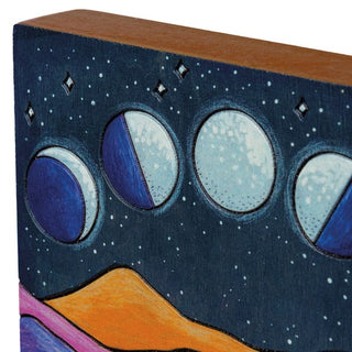 Stay Wild Moon Child Block Sign