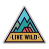 Stickers by Stickerlishious - Live Wild Done