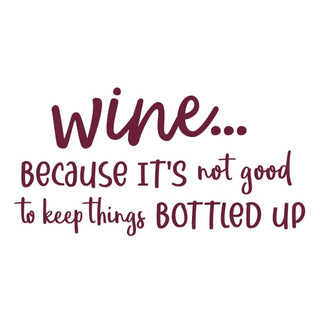 Stickers by Stickerlishious - Wine Because - Done