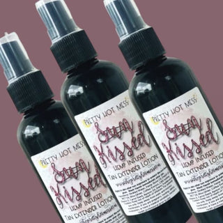 Sun Kissed Hemp Infused Shimmer Tan Extender Lotion - Done