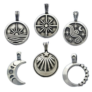 *Sun Moon & Stars Pendants by Deva Designs - Done