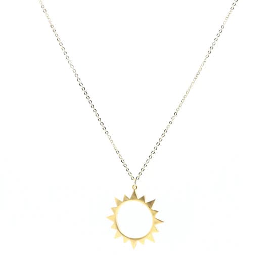 Sunny Days Necklace - Necklaces Gold Silver