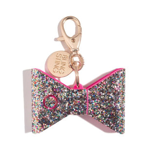 Super Loud Personal Safety Alarm - Confetti Glitter Bow