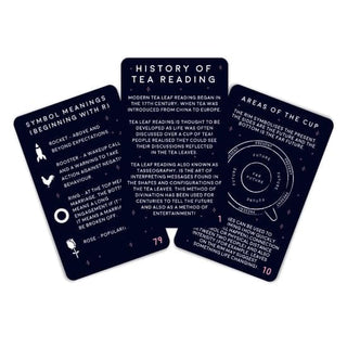 •Tea Leaf Reading Cards - Tarot