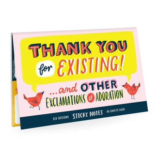 Thank You For Existing Sticky Note Packet - sticky notes