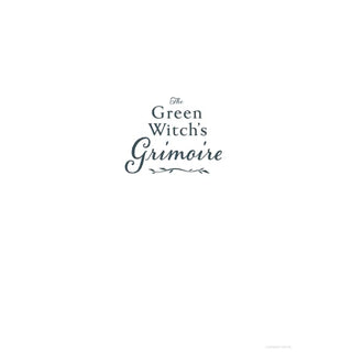 The Green Witch’s Grimoire - Book